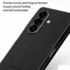 Samsung Galaxy Z Fold 8 Ultra Kindsuite Leather Case | Professional Shockproof Armor Cover | Foldable Back Protection Case