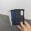 Samsung Galaxy Z Fold 8 Carbon Magnet Case | 0.8mm Slim MagSafe Magnetic Cover | Ultra Thin Aramid Fiber Phone Case