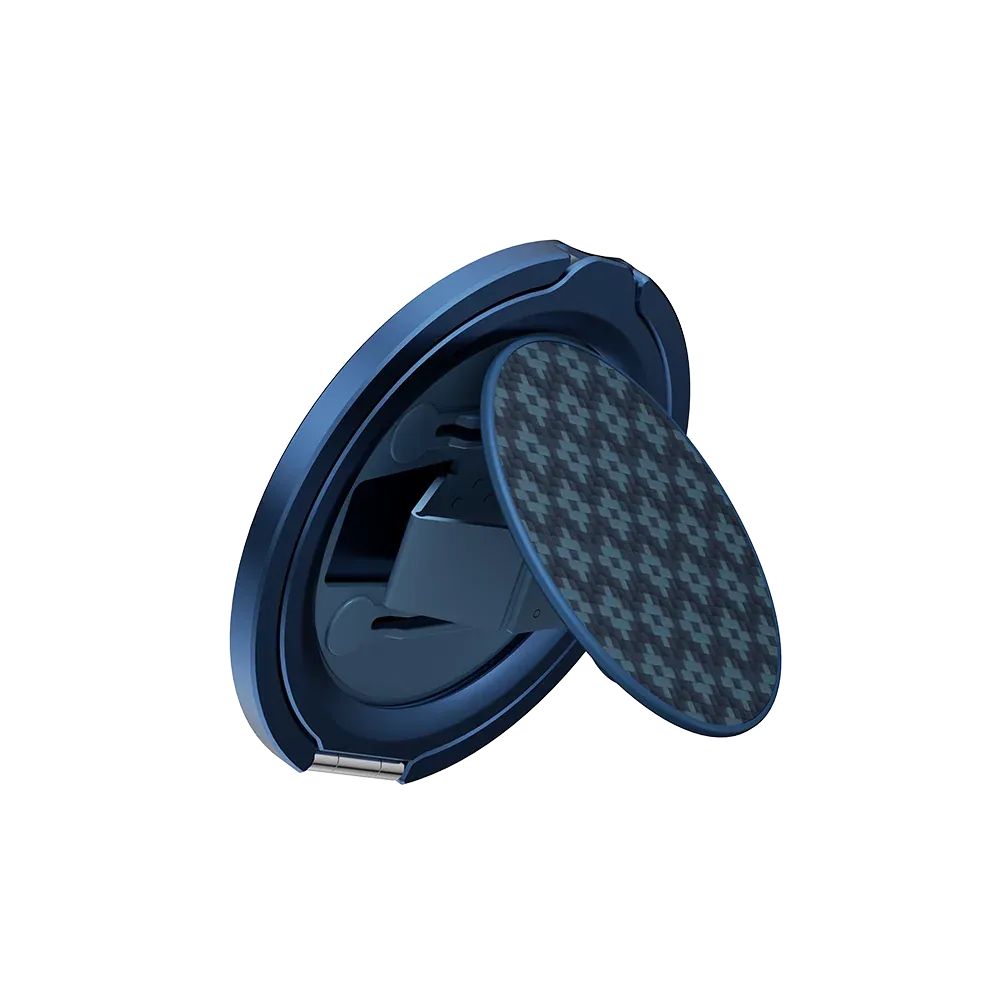 Benks ArmorPop Phone Grip & Kickstand | MagSafe Ring Holder | Aramid Fiber Phone Grip | N52 Magnetic Kickstand