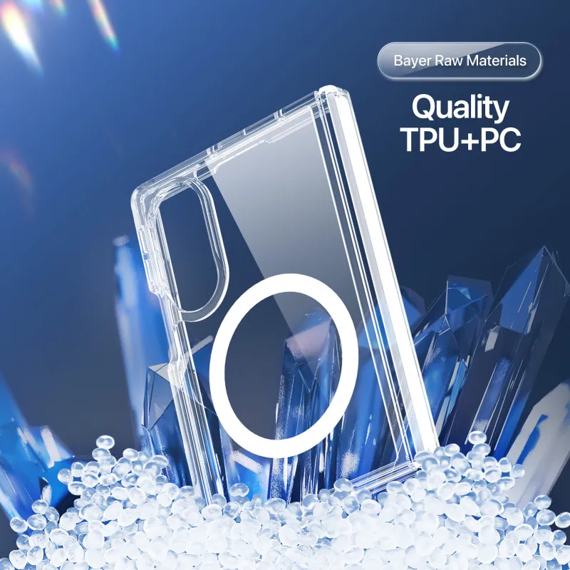 imgi_22_coque-samsung-galaxy-z-fold-8-magnetique-clin-series-dux-ducis Samsung Galaxy Z Fold 8 Case with MagSafe | Clear Magnetic Protective Cover | Shockproof Transparent Case