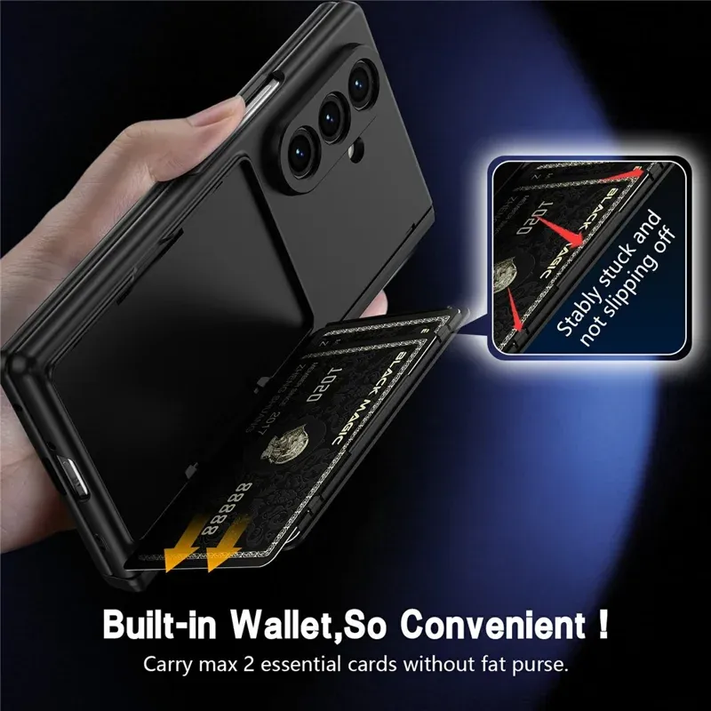 imgi_39_800x800_6601222765A-6 Samsung Galaxy Z Fold 8 Ultra Case | Hard PC Phone Cover with Screen Protector | Card Holder Wallet