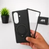 Samsung Galaxy Z Fold 8 Ultra MagSafe Ring Stand Case with Front Screen Protector