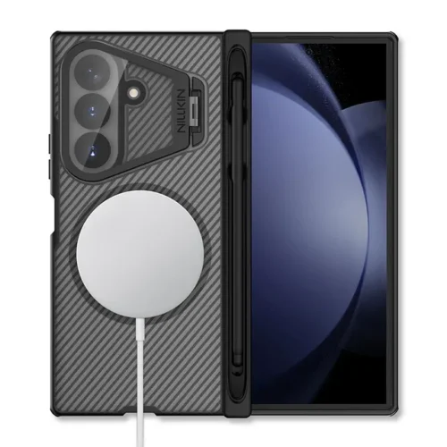 Nillkin CamShield CamProp Case for Galaxy Z Fold 8 Ultra | MagSafe Case with Stylus Pen & Camera Kickstand Cover