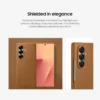 Samsung Galaxy Z Fold 8 Ultra Kindsuite Leather Case | Professional Shockproof Armor Cover | Foldable Back Protection Case