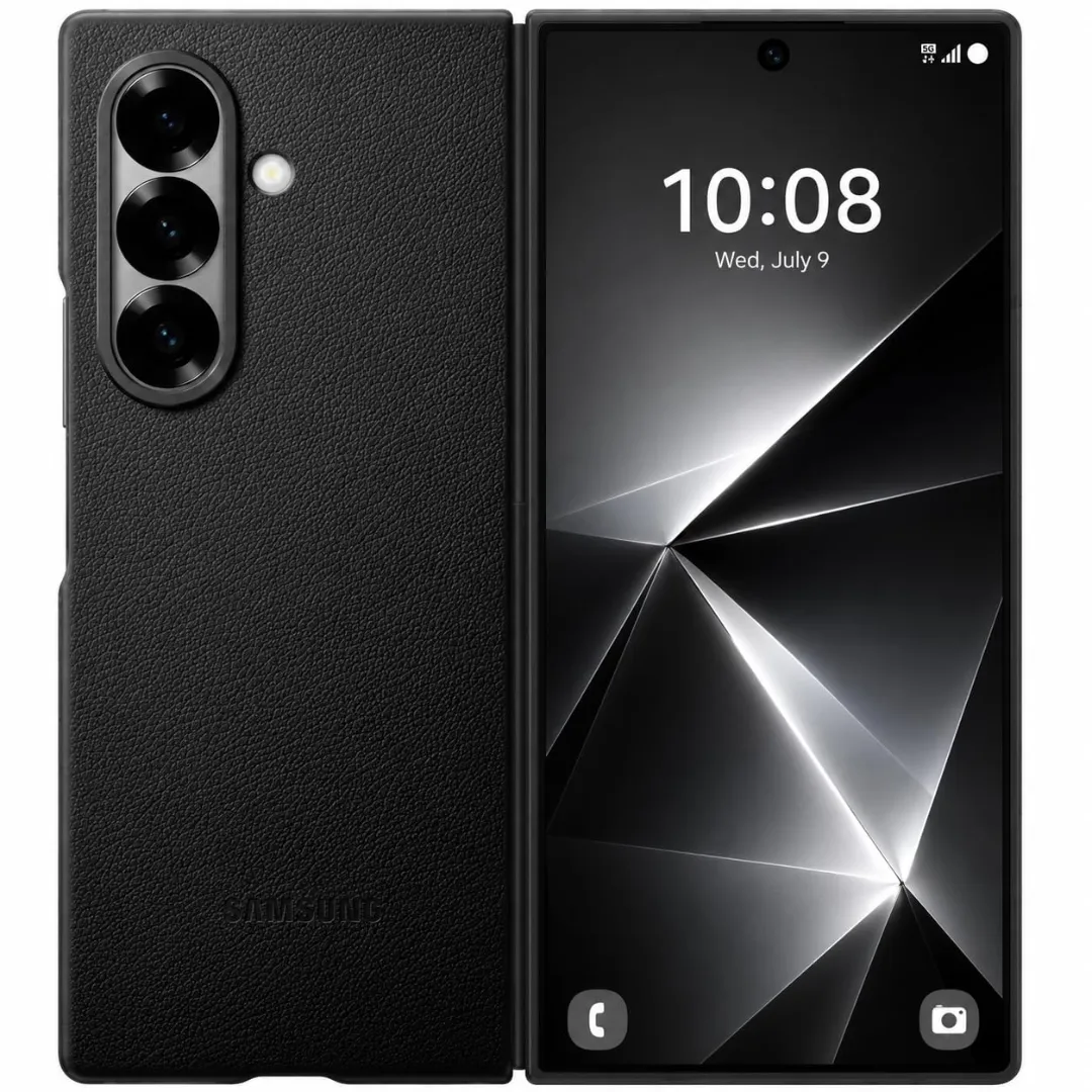 Samsung Galaxy Z Fold 8 Ultra Kindsuite Leather Case | Professional Shockproof Armor Cover | Foldable Back Protection Case