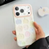 sdvsdvdv Cute Aesthetic Cartoon Clear Case for iPhone 17 Pro & 17 Pro Max - Cover for Girls