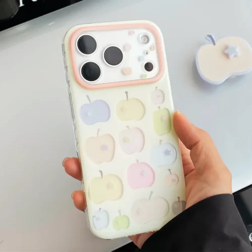 sdvsdvdv Cute Aesthetic Cartoon Clear Case for iPhone 17 Pro & 17 Pro Max - Cover for Girls