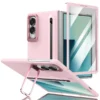 Samsung Galaxy Z Fold 8 Hard PC Case with Stylus, Metal Camera Stand and Front Screen Guard