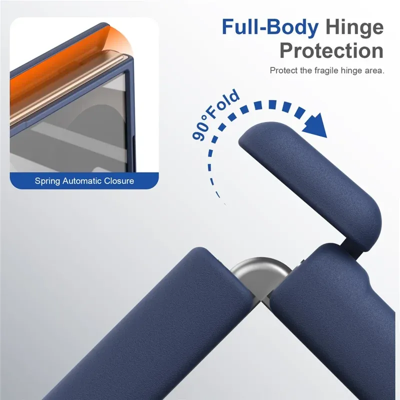 Samsung Galaxy Z Fold 8 Hard PC Magnetic Case with Hinge Protection