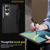 Samsung Galaxy Z Fold 8 Hard PC Case with Stylus, Metal Camera Stand and Front Screen Guard