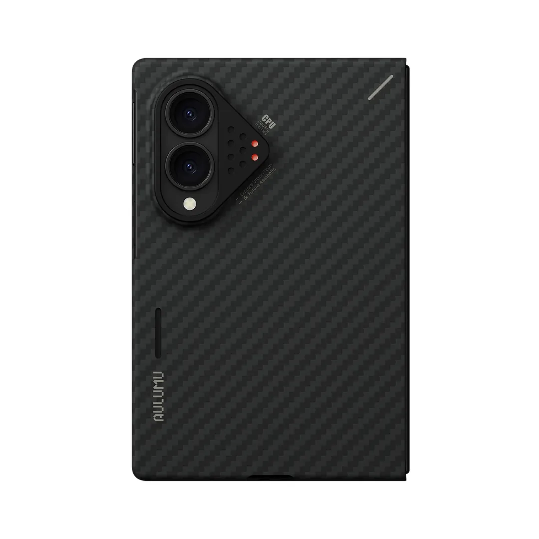Aulumu Aramid Fiber Ultra Slim Case for Galaxy Z Fold 8 | 1500D Aramid Fiber Cover