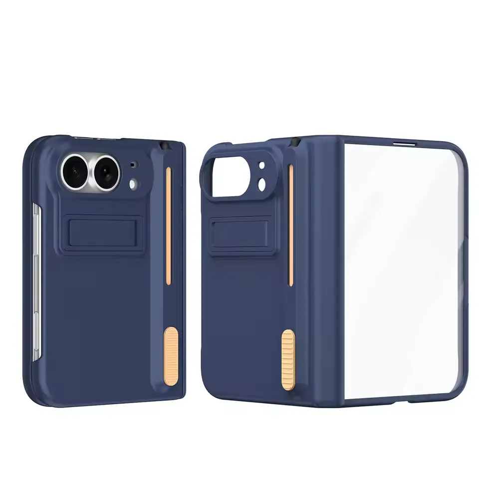 iPhone Duo Standing Case with Stylus, Hinge Protection & Tempered Glass